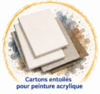 Acryl Cartons Toiles