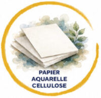 Aquarelle Papier Cellulose 1