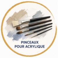 Pinceau Pour Peinture Acrylique