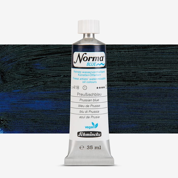 Schmincke Norma Blue 40 ml Bleu De Prusse