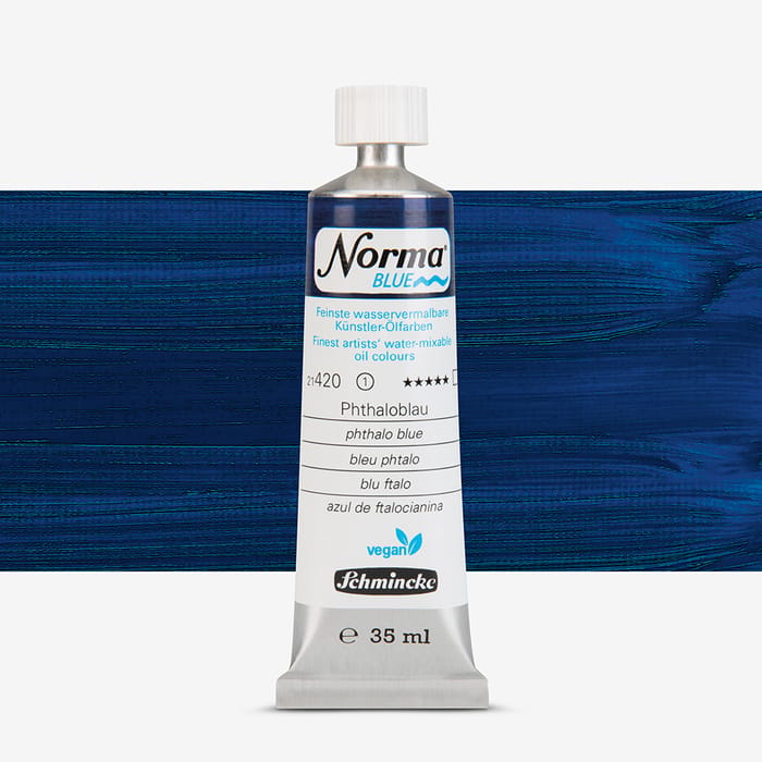 Schmincke Norma Blue 40 ml Bleu Phtalo