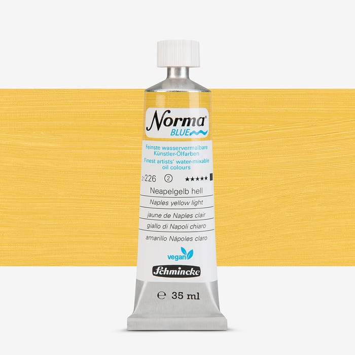 Schmincke Norma Blue 40 ml Jaune De Naples Clair