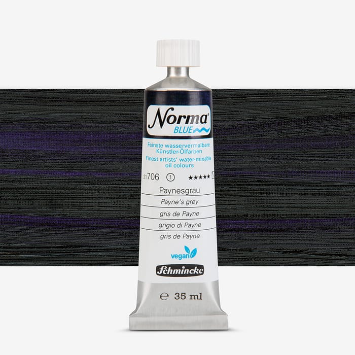 Schmincke Norma Blue 40 ml Tube Gris De Payne
