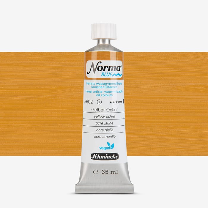 Schmincke Norma Blue 40 ml Tube Ocre Jaune