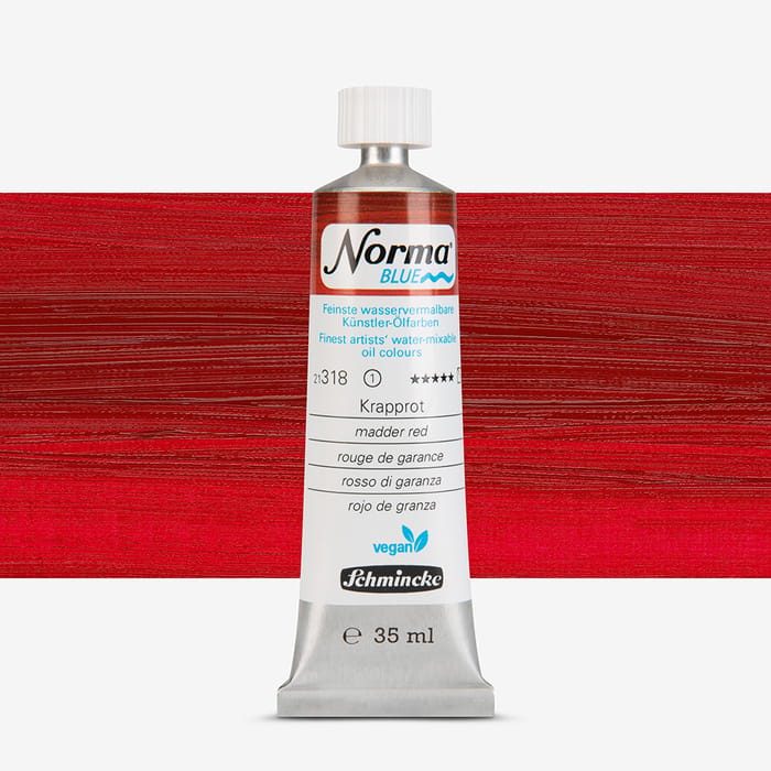Schmincke Norma Blue 40 ml Tube Rouge De Garance