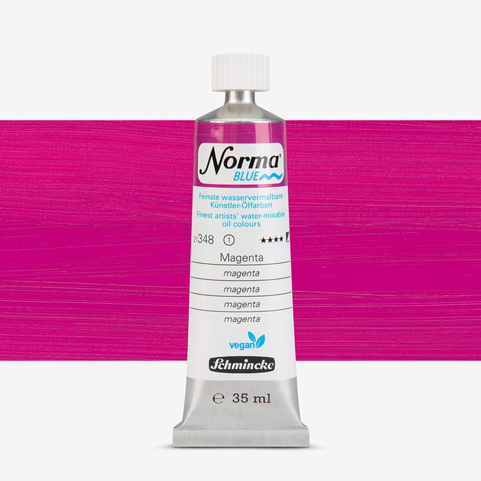 Schmincke Norma Blue 40 ml Tube Rouge Magenta