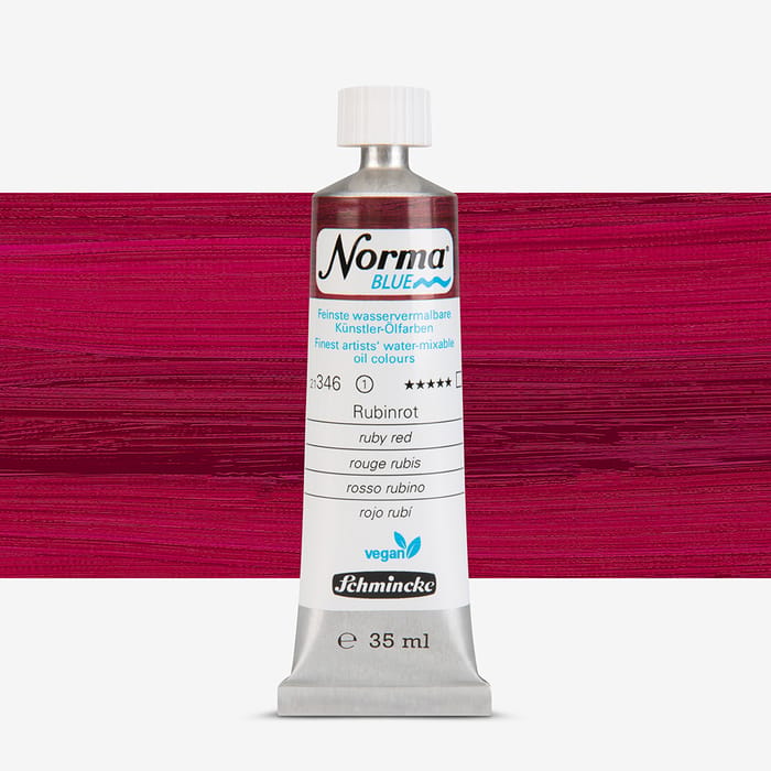 Schmincke Norma Blue 40 ml Tube Rouge Rubis
