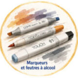 Versofichier 4Marqueurs Et Feutres Alcool