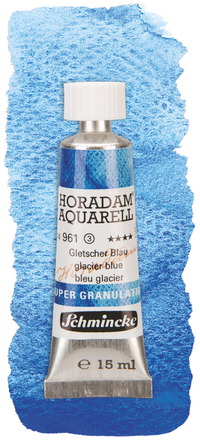 Schmincke Aquarelle Granulation 15ml Gletscher 14961006 Aufstrich