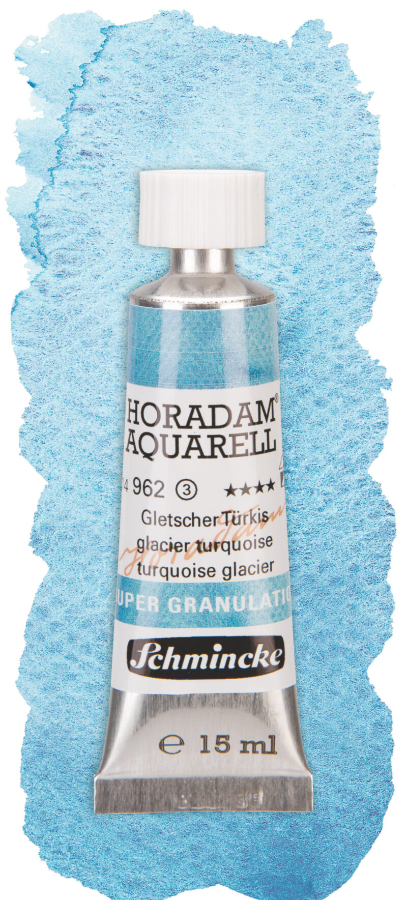 Schmincke Aquarelle Granulation 15ml Gletscher 14962006 Aufstrich
