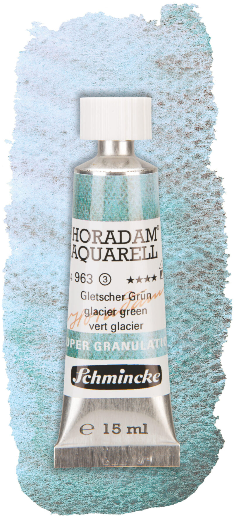 Schmincke Aquarelle Granulation 15ml Gletscher 14963006 Aufstrich