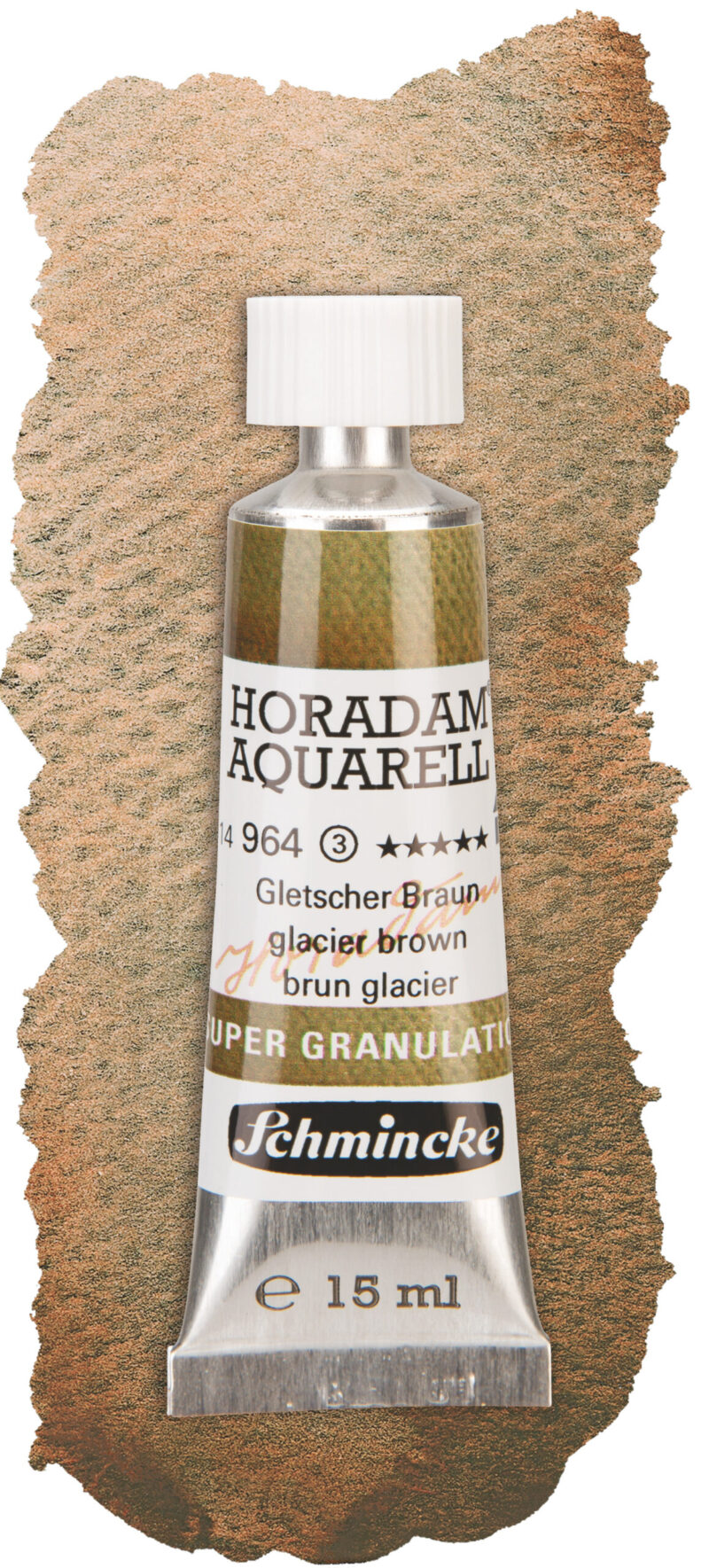 Schmincke Aquarelle Granulation 15ml Gletscher 14964006 Aufstrich