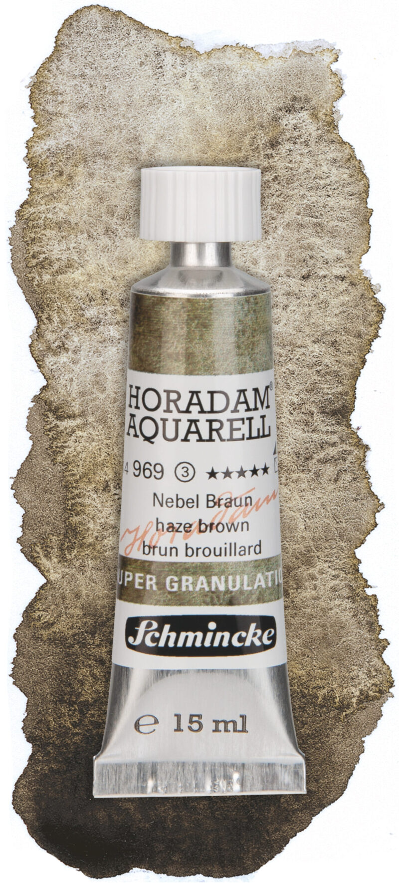 Schmincke Aquarelle Granulation 15ml Nebel 14969006 Aufstrich