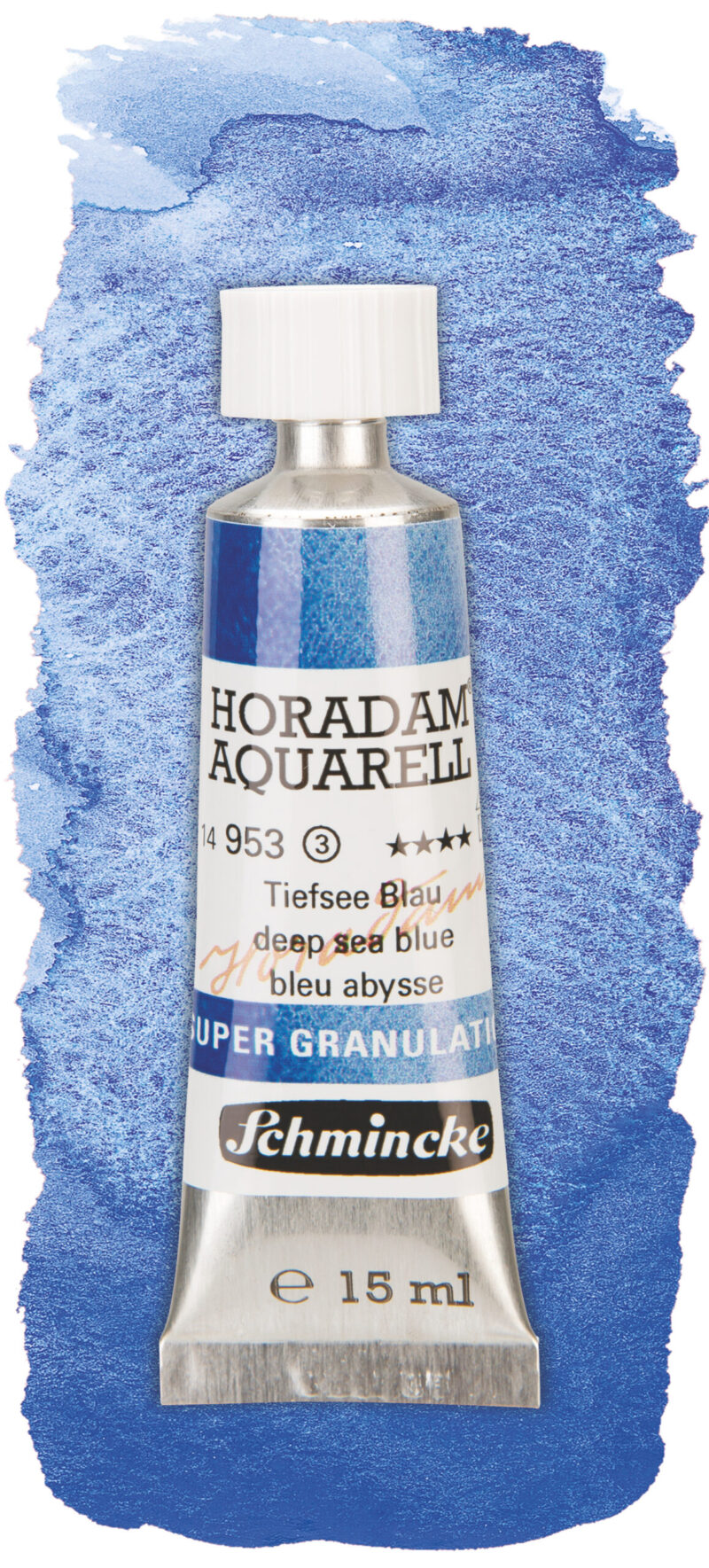 schmincke-aquarelle granulation-15ml-Tiefsee_14953006_Aufstrich Schmincke Aquarelle Granulation 15ml Tiefsee 14953006 Aufstrich