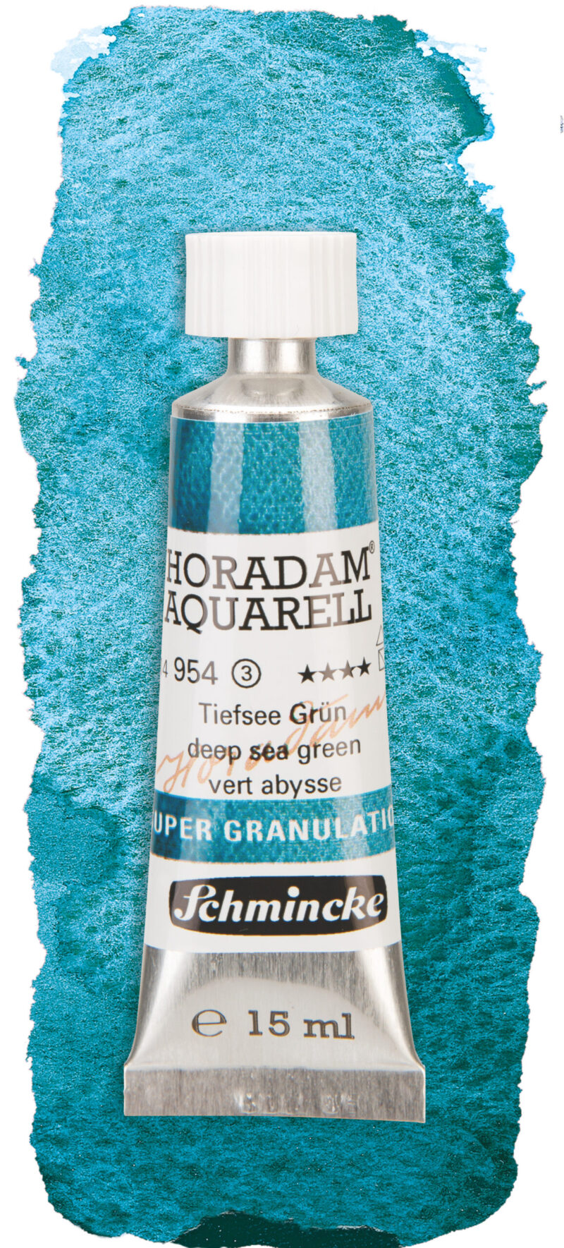 Schmincke Aquarelle Granulation 15ml Tiefsee 14954006 Aufstrich