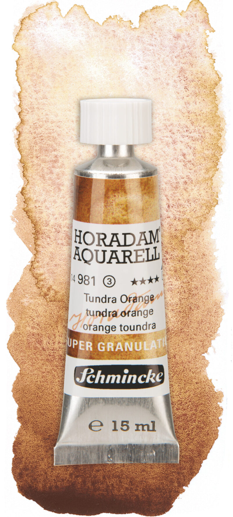 schmincke-aquarelle granulation-15ml-Tundra_14981006_Aufstrich Schmincke Aquarelle Granulation 15ml Tundra 14981006 Aufstrich