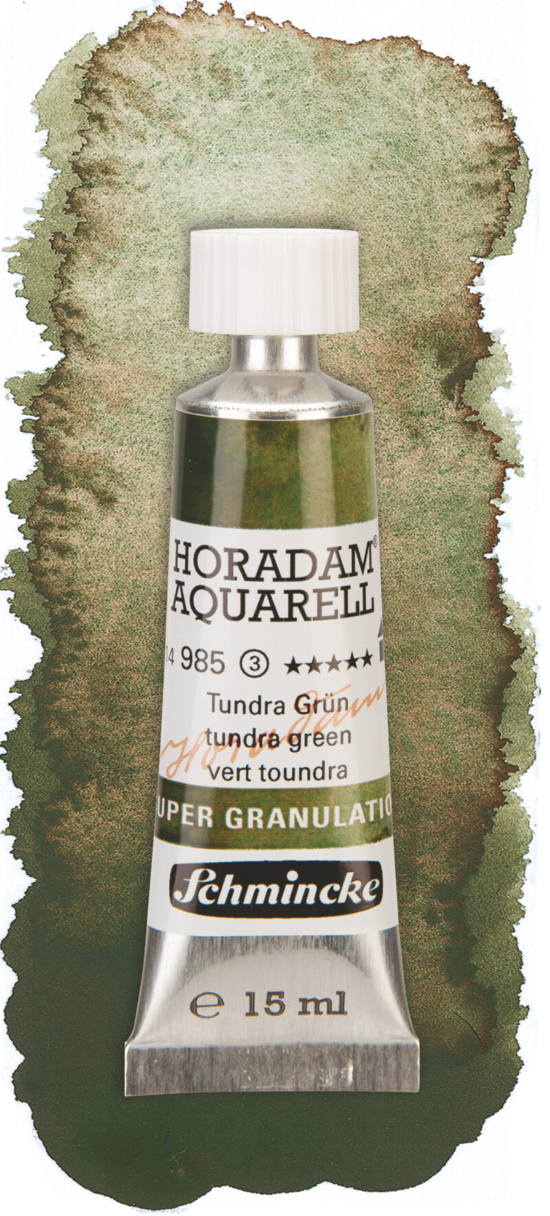 Schmincke Aquarelle Granulation 15ml Tundra 14985006 Aufstrich