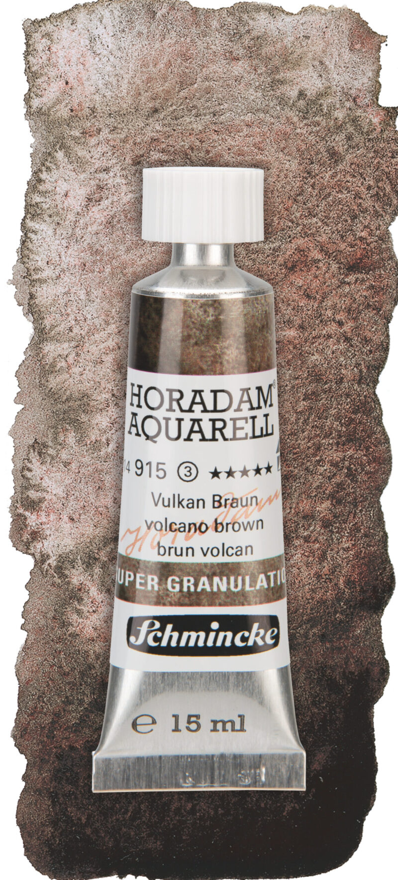 schmincke-aquarelle granulation-15ml-Vulkan_14915006_Aufstrich Schmincke Aquarelle Granulation 15ml Vulkan 14915006 Aufstrich