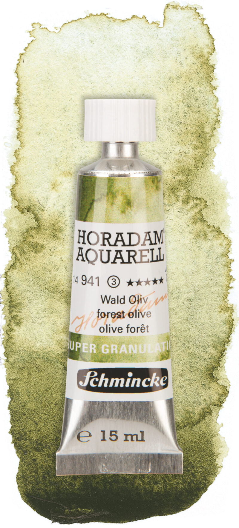 Schmincke Aquarelle Granulation 15ml Wald 14941006 Aufstrich