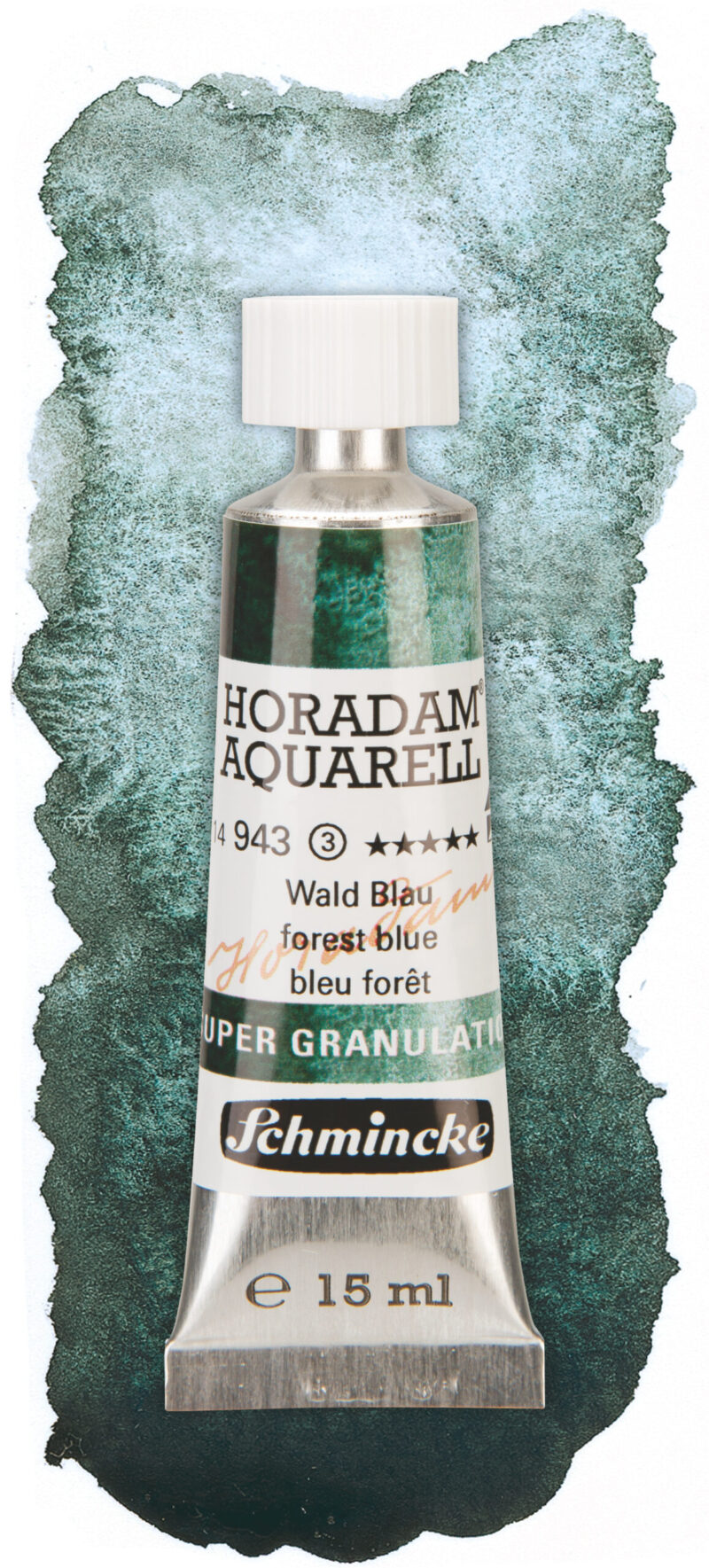 Schmincke Aquarelle Granulation 15ml Wald 14943006 Aufstrich