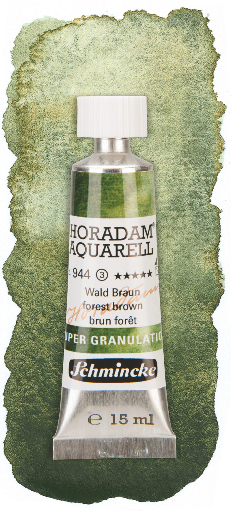 Schmincke Aquarelle Granulation 15ml Wald 14944006 Aufstrich