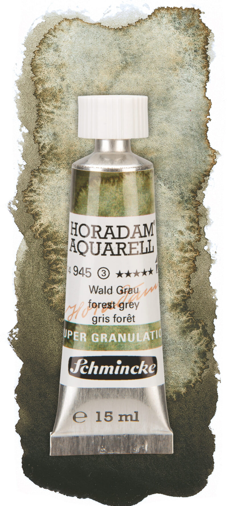 Schmincke Aquarelle Granulation 15ml Wald 14945006 Aufstrich