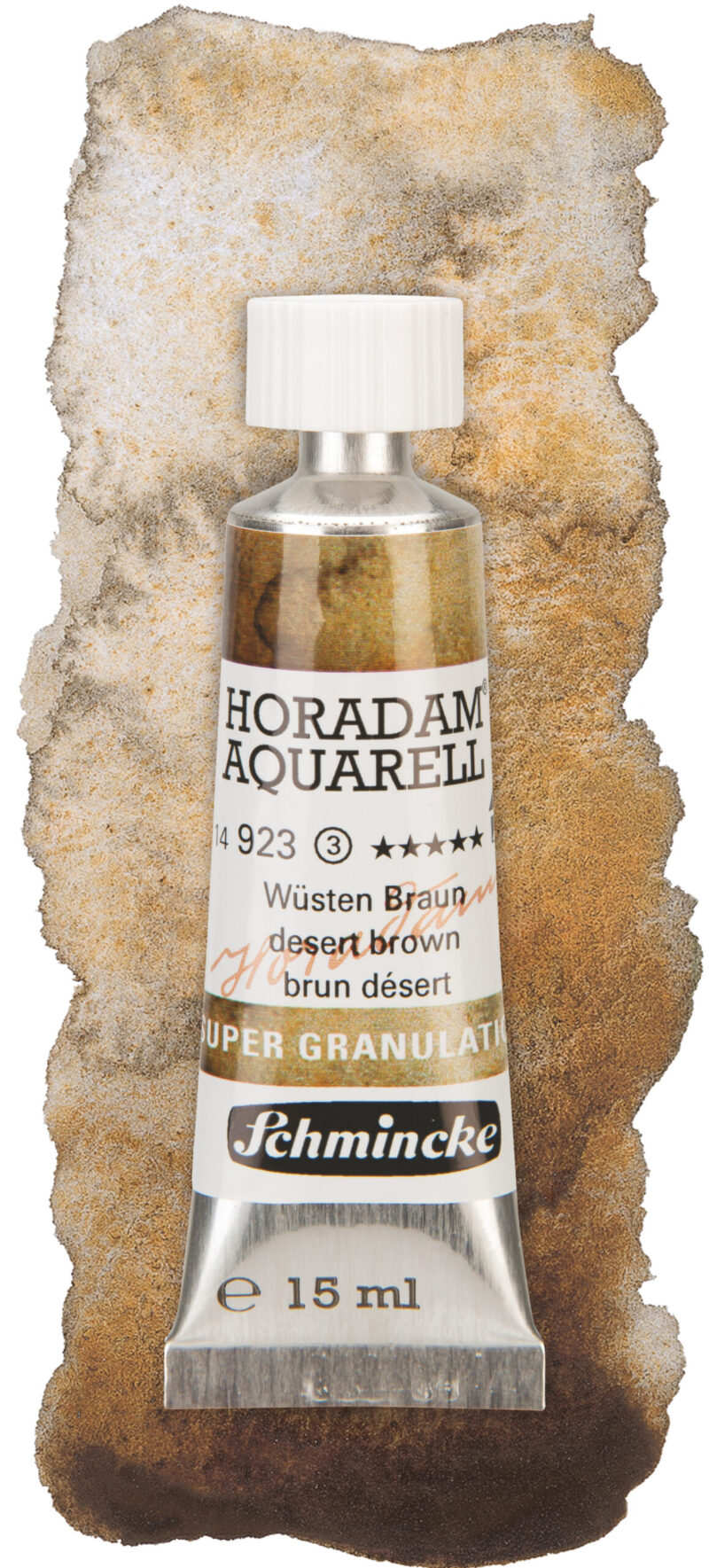 schmincke-aquarelle granulation-15ml-Wüsten_14923006_Aufstrich Schmincke Aquarelle Granulation 15ml Wusten 14923006 Aufstrich