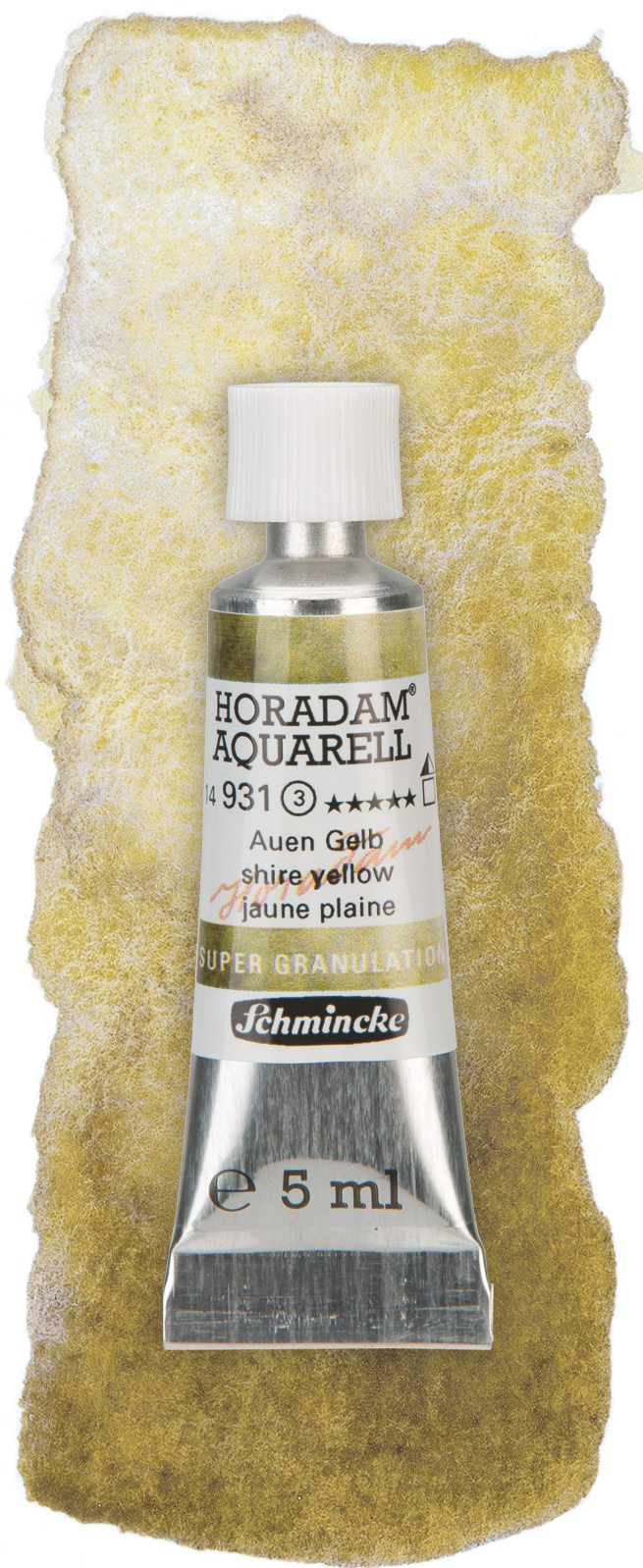 Schmincke Aquarelle Granulation 5ml Auen 14931001 Wischer