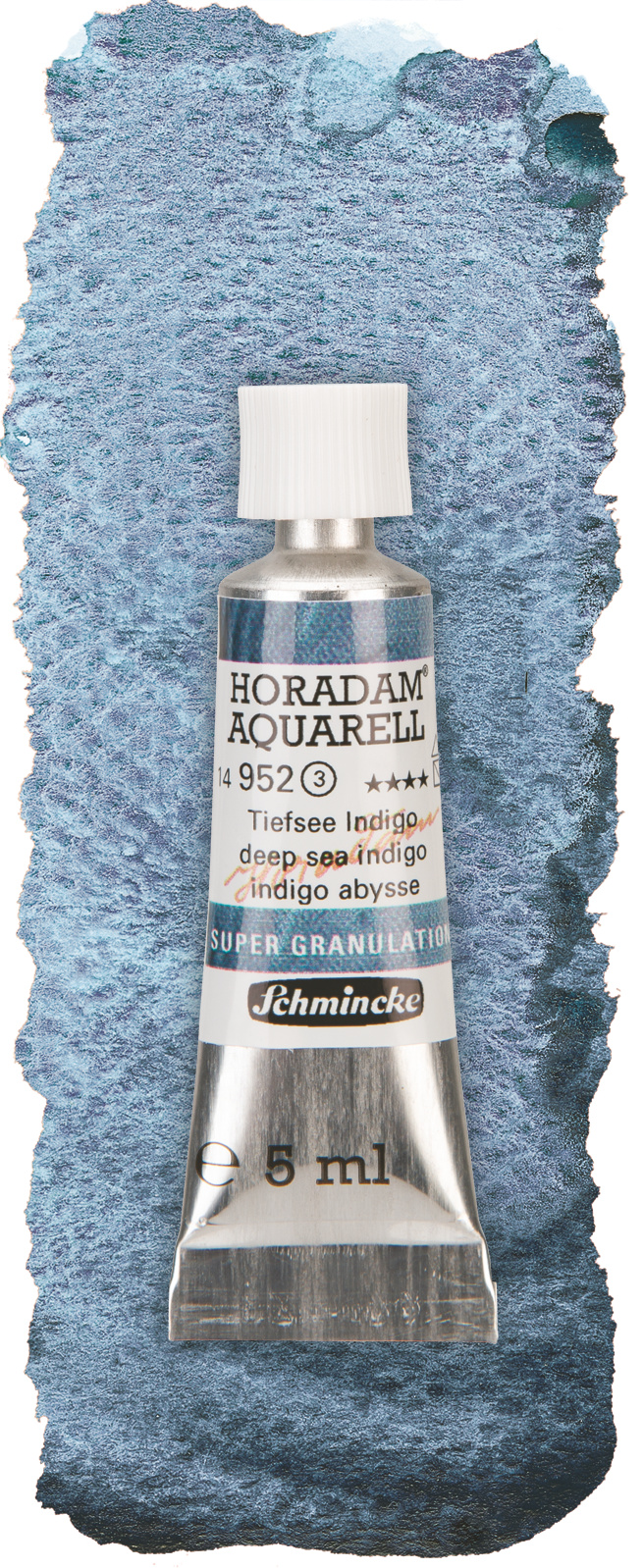 Schmincke Aquarelle Granulation 5ml Tiefsee 14952001 Wischer