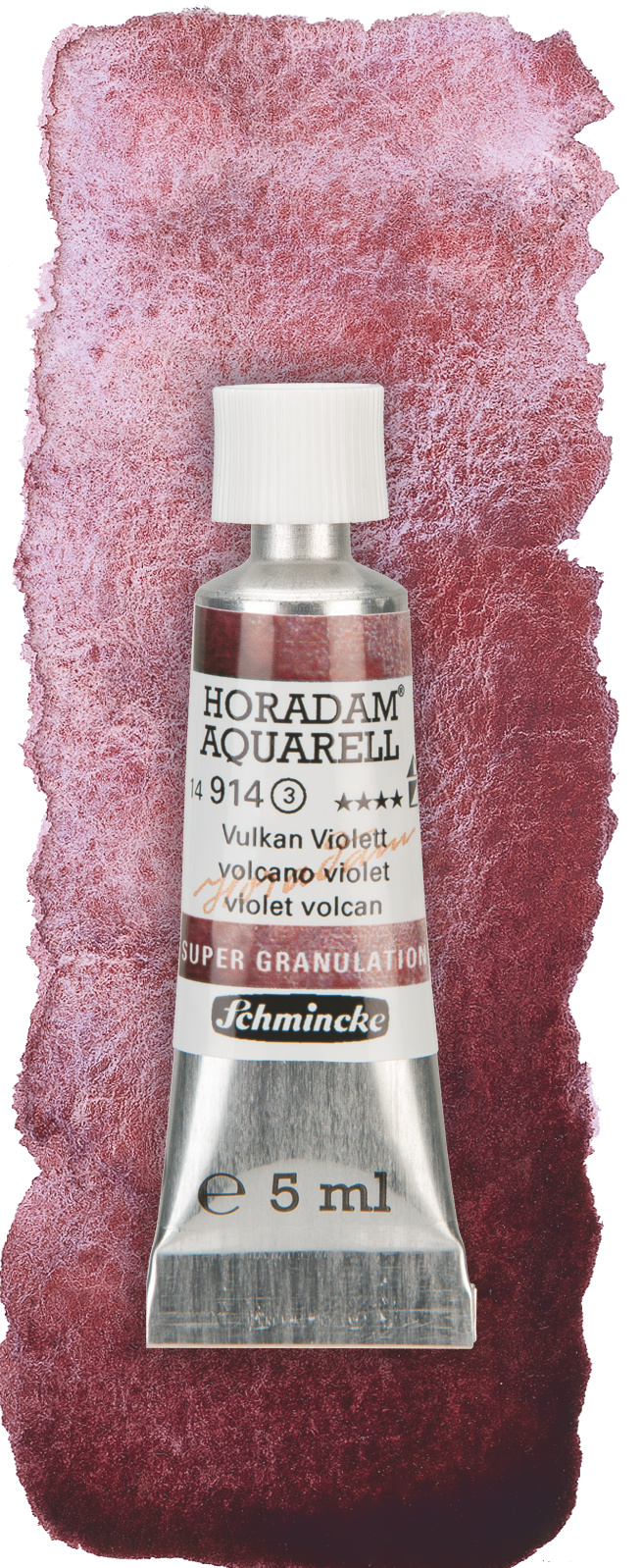 Schmincke Aquarelle Granulation 5ml Vulkan 14914001 Wischer