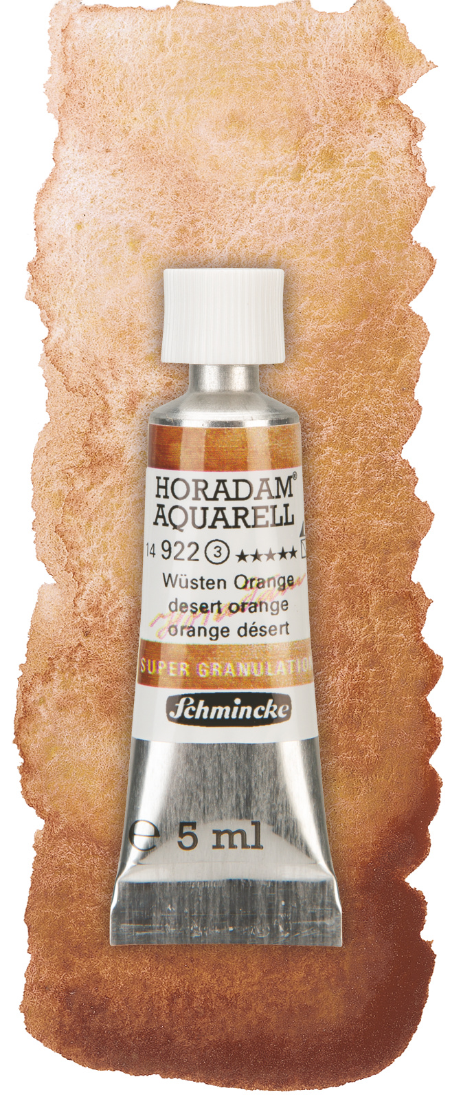 Schmincke Aquarelle Granulation 5ml Wusten 14922001 Wischer