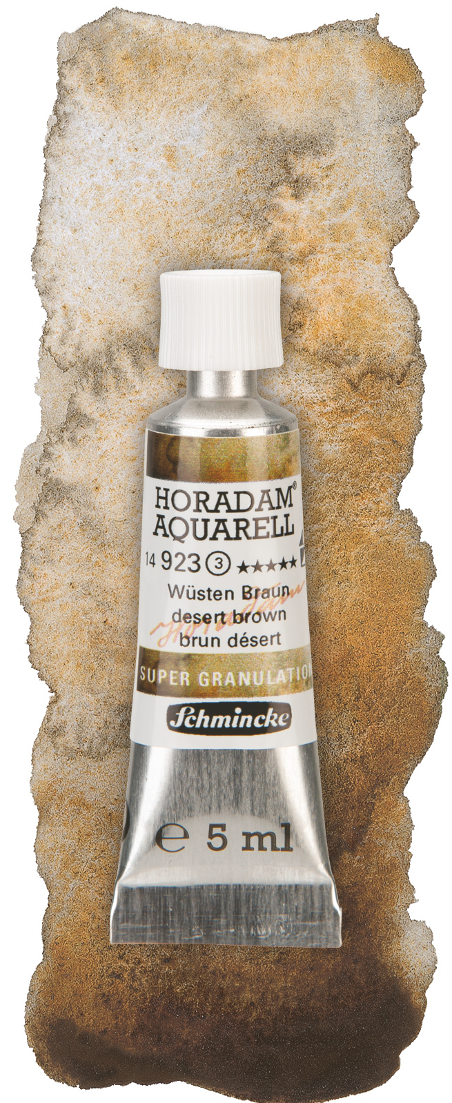 schmincke-aquarelle granulation-5ml-Wüsten_14923001_Wischer Schmincke Aquarelle Granulation 5ml Wusten 14923001 Wischer