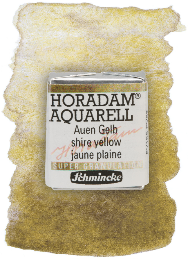 Schmincke Aquarelle Granulation Demigodet Auen Gelb 14931044 Wischer
