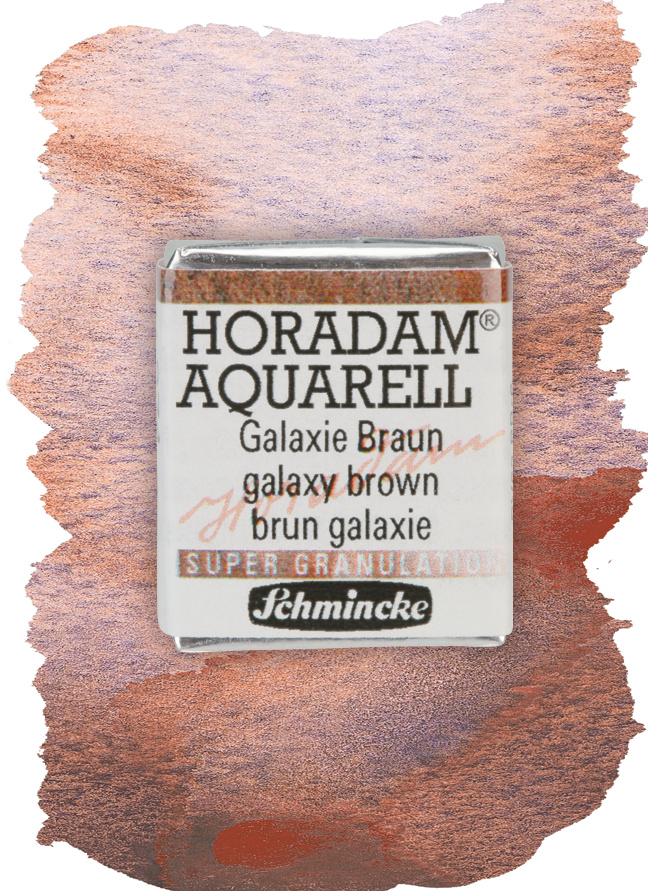 Schmincke Aquarelle Granulation Demigodet Galaxie Braun 14974044 Wischer