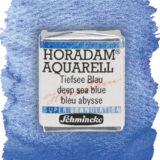 Schmincke Aquarelle Granulation Demigodet Tiefsee Blau 14953044 Wischer