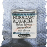 Schmincke Aquarelle Granulation Demigodet Tiefsee Schwarz 14955044 Wischer