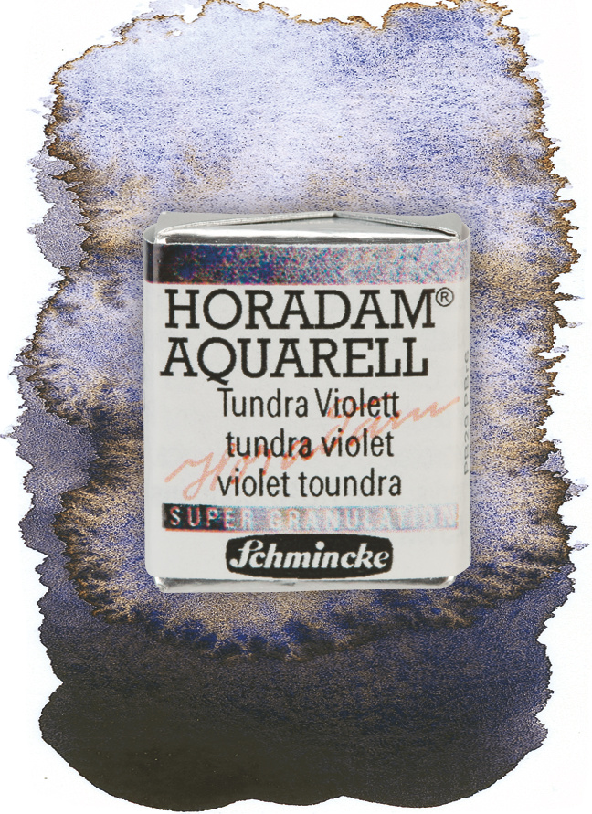 Schmincke Aquarelle Granulation Demigodet Tundra Violett 14983044 Wischer