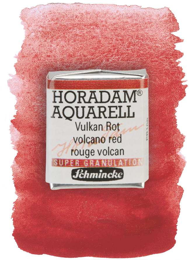 schmincke-aquarelle granulation-demigodet-Vulkan_Rot_14913044_Wischer Schmincke Aquarelle Granulation Demigodet Vulkan Rot 14913044 Wischer 1