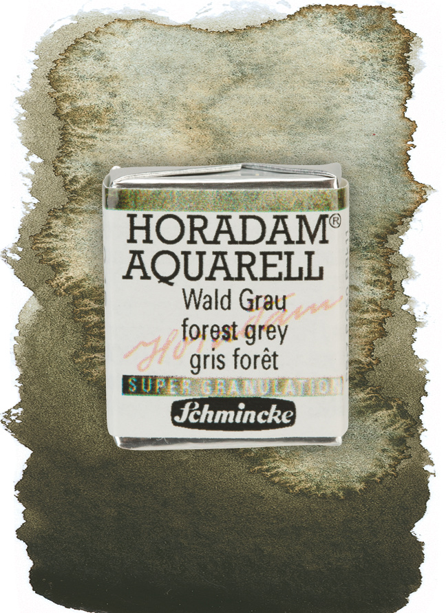 Schmincke Aquarelle Granulation Demigodet Wald Grau 14945044 Wischer