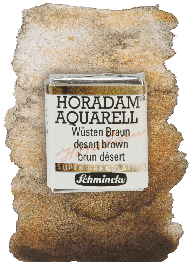 schmincke-aquarelle granulation-demigodet-Wüsten_Braun_14923044_Wischer Schmincke Aquarelle Granulation Demigodet Wusten Braun 14923044 Wischer