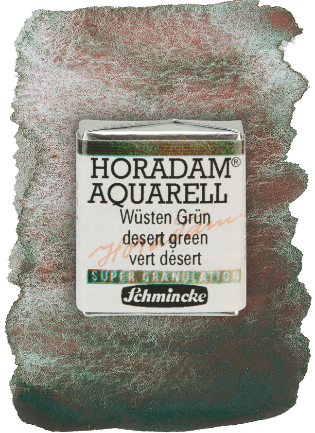 Schmincke Aquarelle Granulation Demigodet Wusten Grun 14924044 Wischer