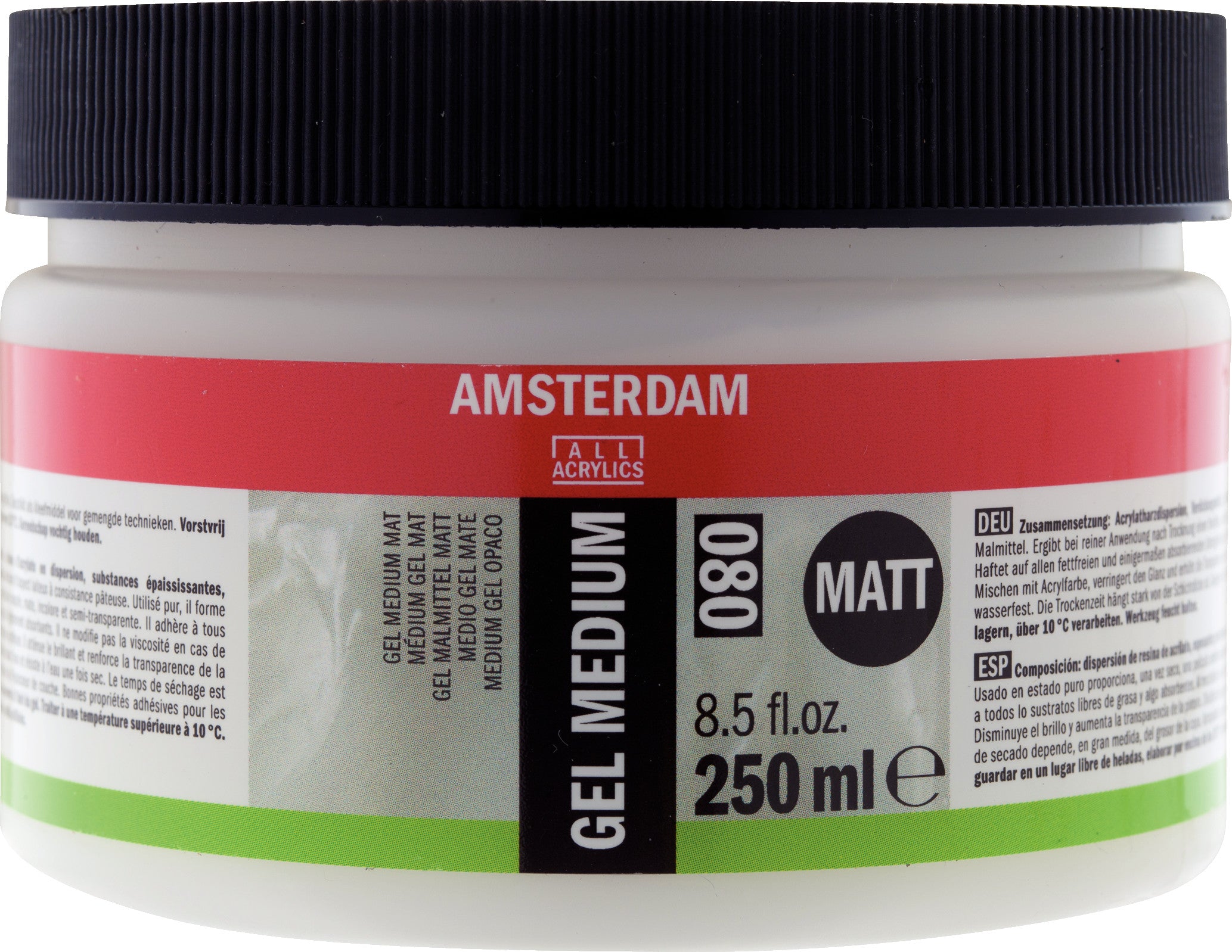 Amsterdam Médium Gel Mat 080 Pot 250 ml