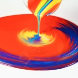 3501-color-pouring-medium-gloss-application.webp Médium de pouring mat – Golden