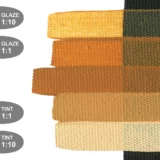 Acrylique extra-fine Golden SoFlat &ndash; 6705 &ndash; Jaune de Mars fonc&eacute;