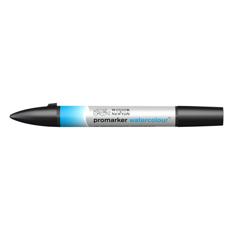 Feutre aquarellable Promarker Aquarelle Winsor & Newton – 139 – Bleu de Céruléum Imitation