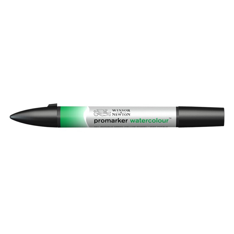 884955032916-vert-phtalo-nuance-jaune-feutre-promarker-aquarelle-05 Feutre aquarellable Promarker Aquarelle Winsor & Newton – 521 – Vert Phtalo (Nuance Jaune)