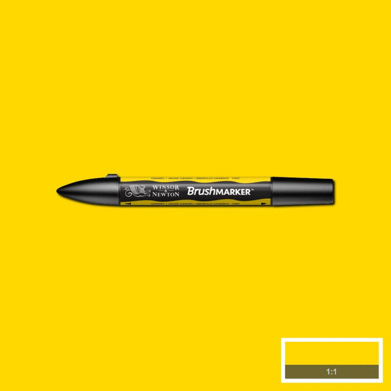 884955043110 Jaune Canari Feutres Promarker Brush 03