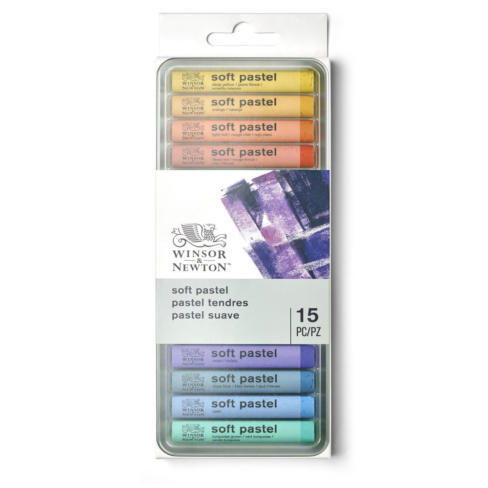 Pastels tendres Winsor & Newton – Boîte de 15
