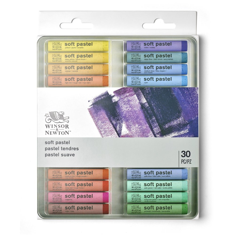 Pastels tendres Winsor & Newton – Boîte de 30
