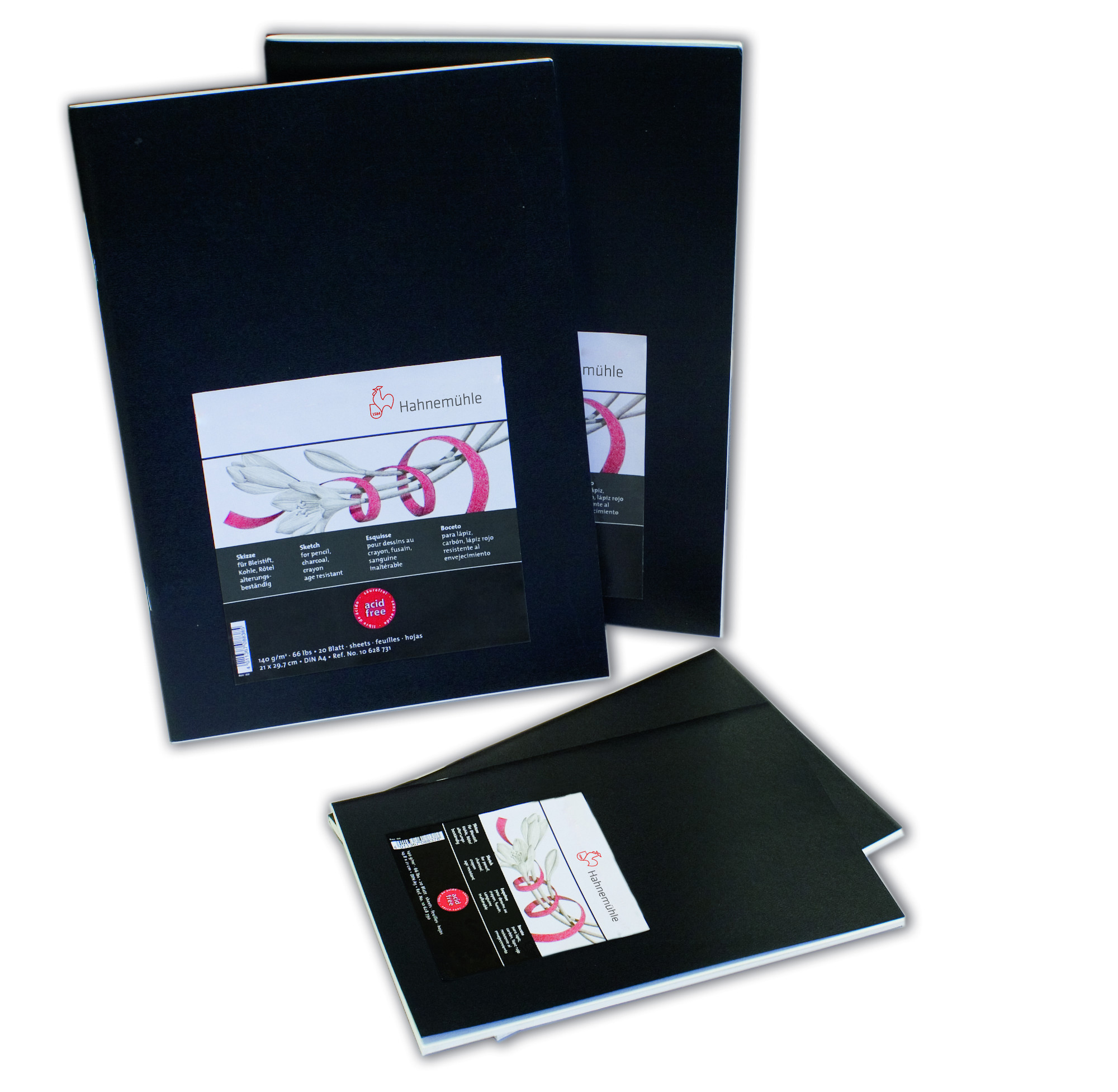hahnemuhle-35d5df7f08383894 Sketch Booklet, 140g, Carnet relié, A4, 40 pages – Hahnemühle